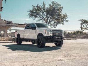 Ford F-250 Bumper - Front - Road Armor - SPARTAN Bolt-On Pre-Runner Guard - Tex Blk - `17-`20